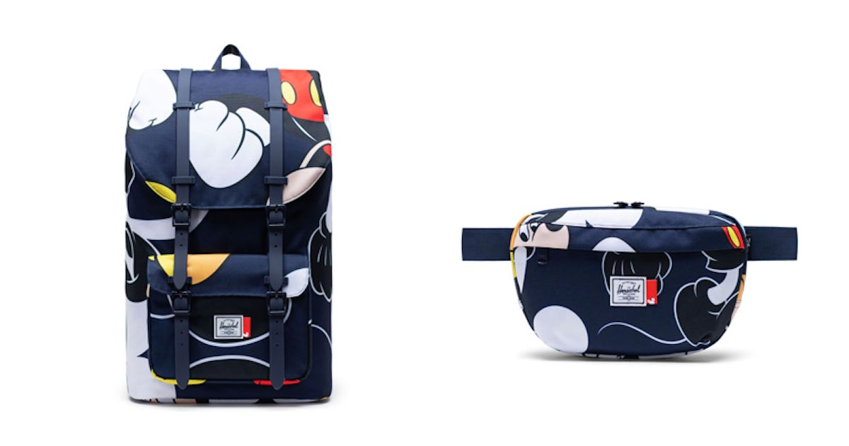 The Herschel X Disney Mickey Mouse Collaboration Is Earresistibly Cute The Herschel X Disney Mickey Mouse Collaboration Is Earresistibly Cute