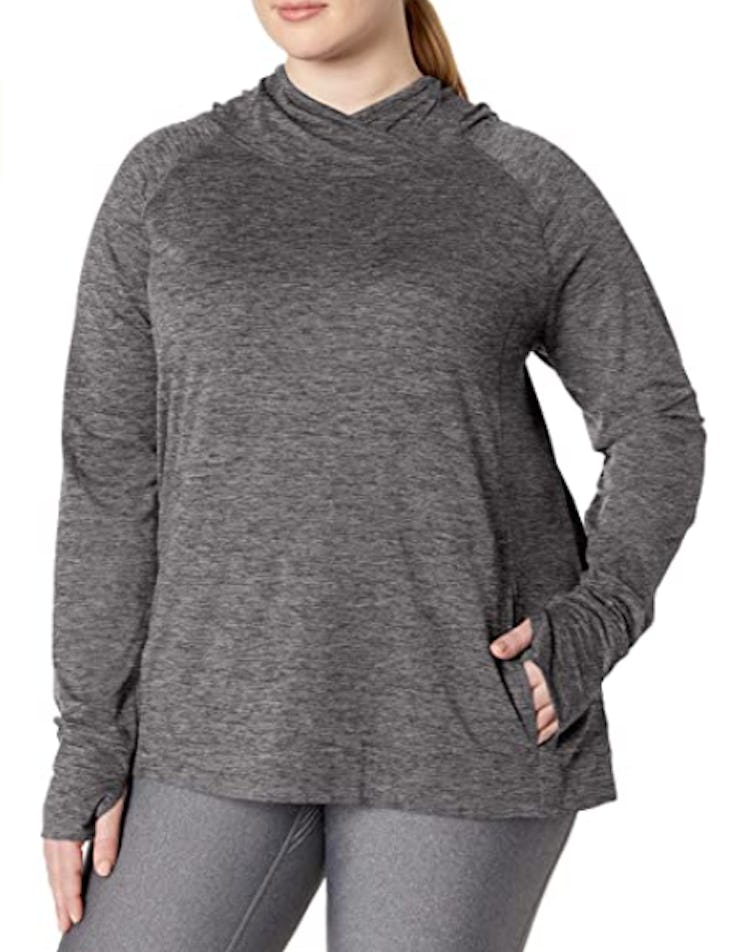 Amazon Essentials Brushed Tech Stretch Popover Hoodie