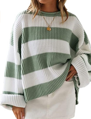ZESICA Oversized Knit Sweater
