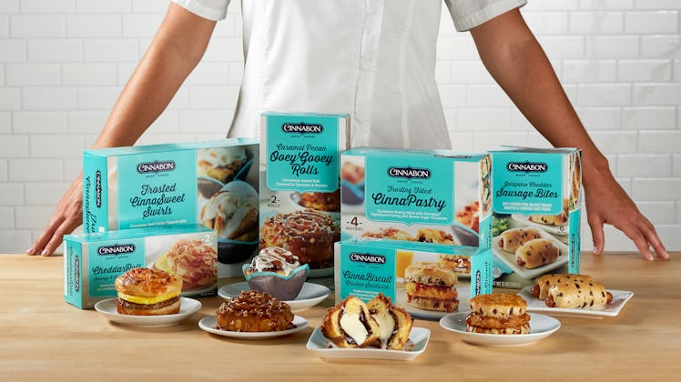 Cinnabon’s new at-home frozen breakfast creations are available at national retailers.