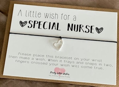 Special Nurse Wish Bracelet