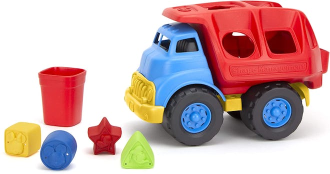 Green Toys Disney Baby Exclusive - Mickey Mouse & Friends Shape Sorter Truck