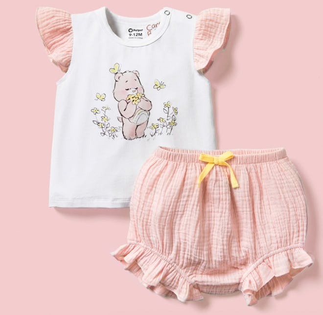 Care Bears Cheer Bear Tee and Bloomer Set