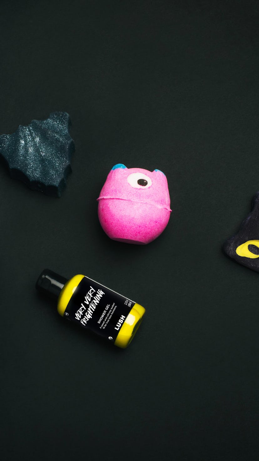Lush's halloween collection features multiple new products.