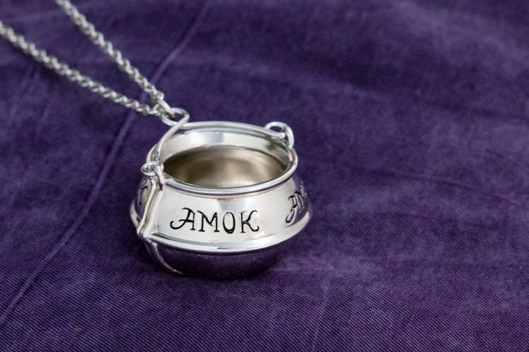 Disney's Hocus Pocus Amok Cauldron Necklace