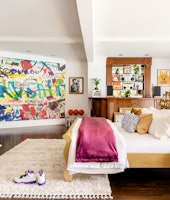 Will Smith Fresh Prince Airbnb bedroom