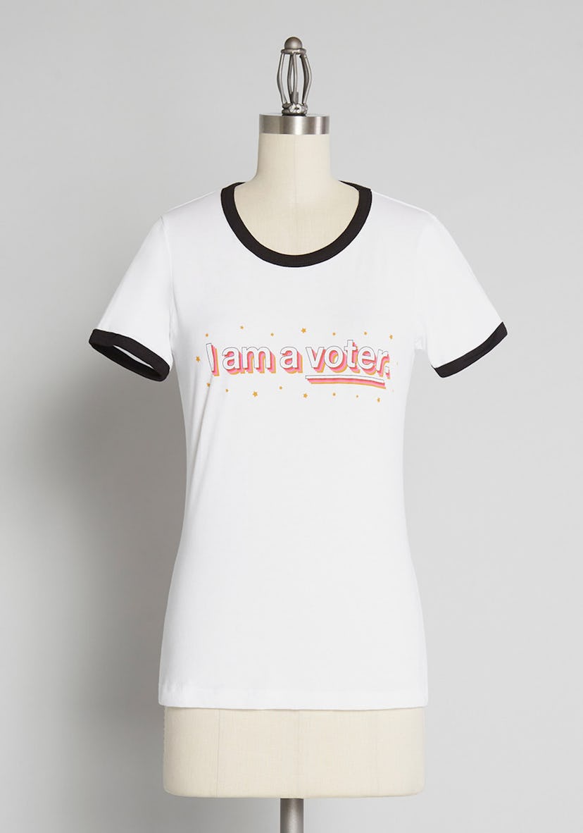 ModCloth x I am a voter Tee