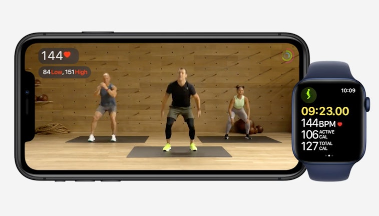 Apple Fitness+ is a new subscription workout video service. 