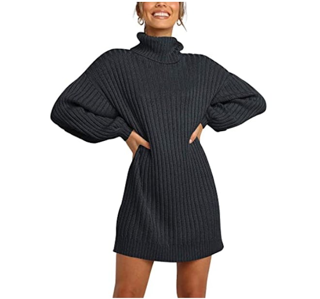 Margrine Turtleneck Sweater Dress