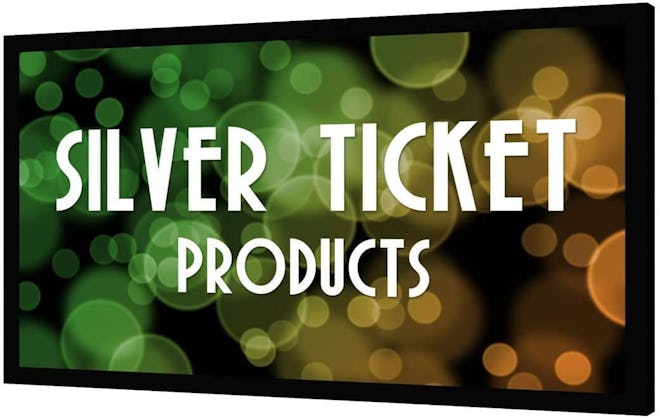 Silver Ticket 100-Inch Projector Screen