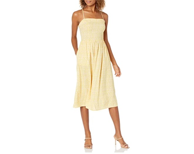 Goodthreads Georgette Smock-Back Midi Dress