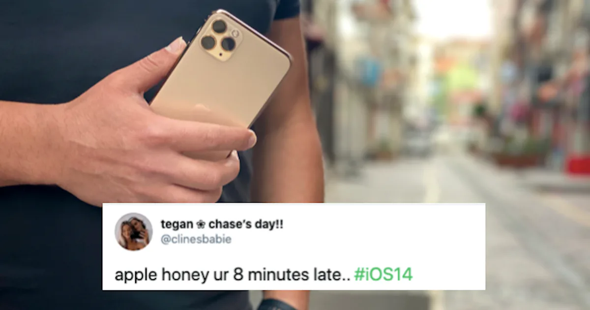 These Tweets & Memes About iOS 14 Release Day All Make The Same Joke