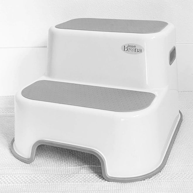 Secure Home By Jess Leona Store Dual Height 2 Step Stool 
