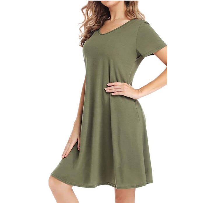 CakCton T-Shirt Dress