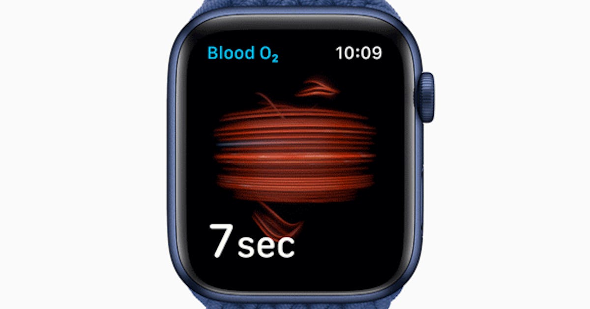 Apple watch series discount 6 pulse oximeter