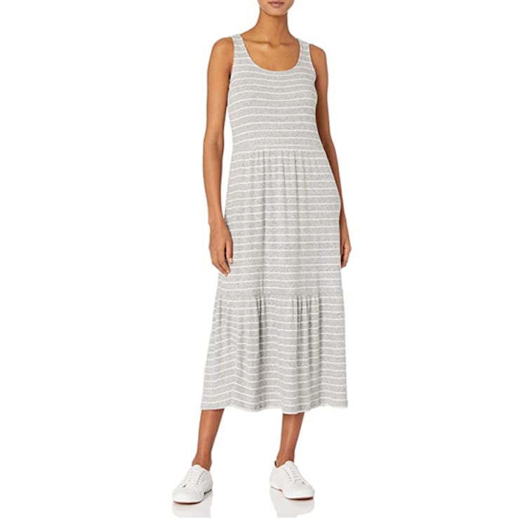 Daily Ritual Tiered Tank Dress