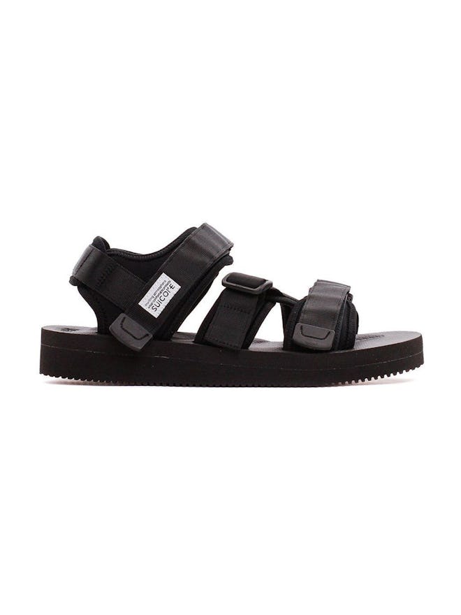 Black Kisee-V Sandals