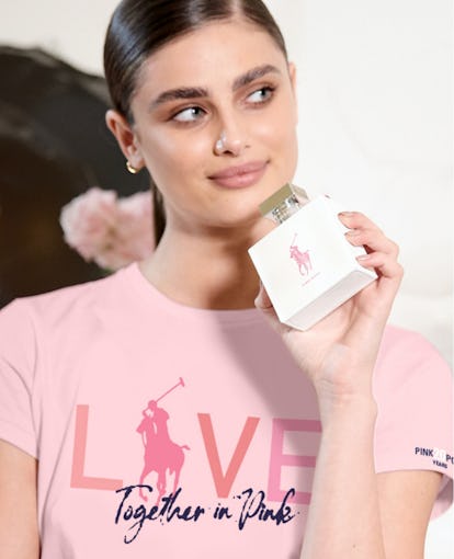 Ralph lauren pink pony romance Clearance