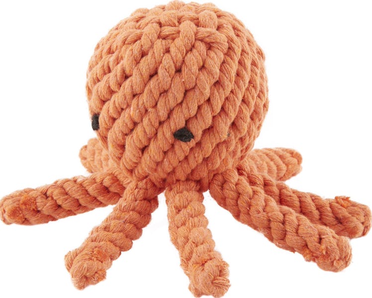 Jax and Bones Elton the Octopus Rope Dog Toy, Small