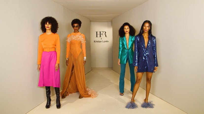 Kristian Loren at Harlem's Fashion Row Spring 2021