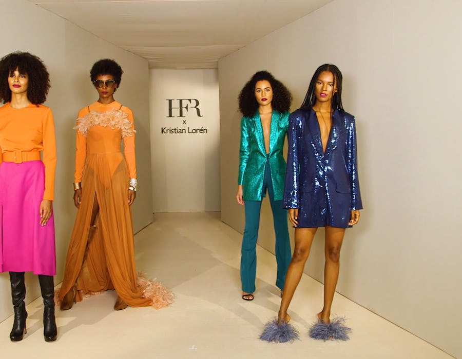 Kristian Loren at Harlem's Fashion Row Spring 2021