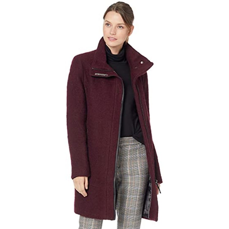 Best Funnel Neck Wool Coat