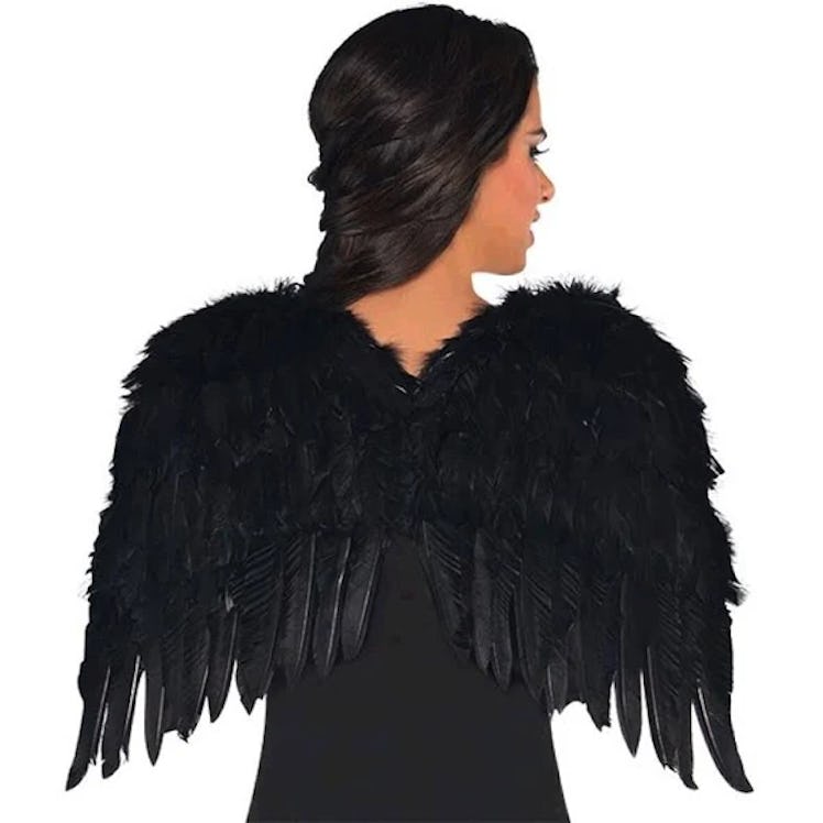 Black Feather Wings 22 inch Dark Angel Costume