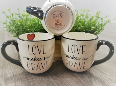 Glory Haus "Love Makes Us Brave" Coffee Mug
