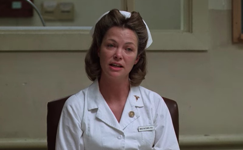 Louise Fletcher as Nurse Ratched in One Flew Over The Cuckoo's Nest