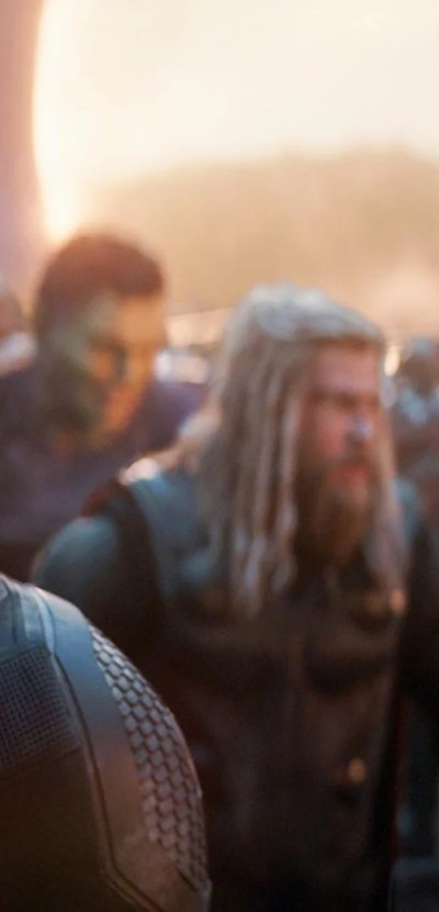 Chris Evans as Captain America in Avenger: Endgame
