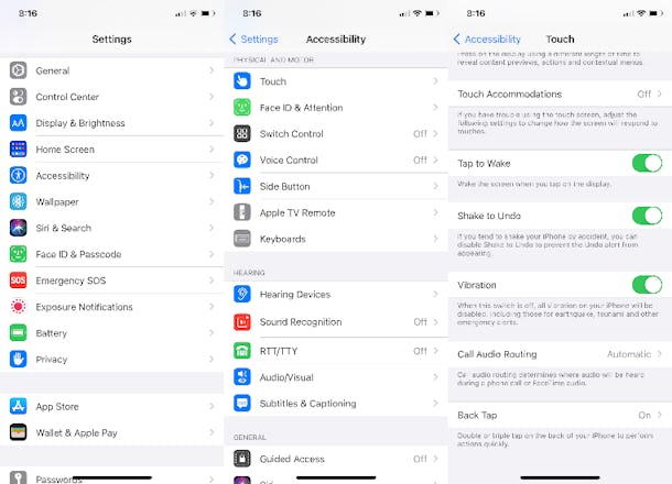 why don t i have back tap on ios 14