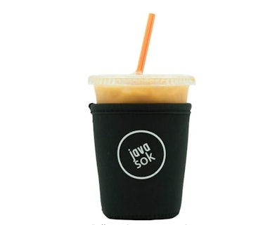 Java Sok Reusable Iced Coffee Cup Insulator Sleeve