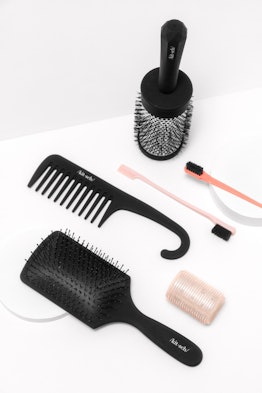Brush and comb from the Kitsch Consciously Created Hair Brush Collection.