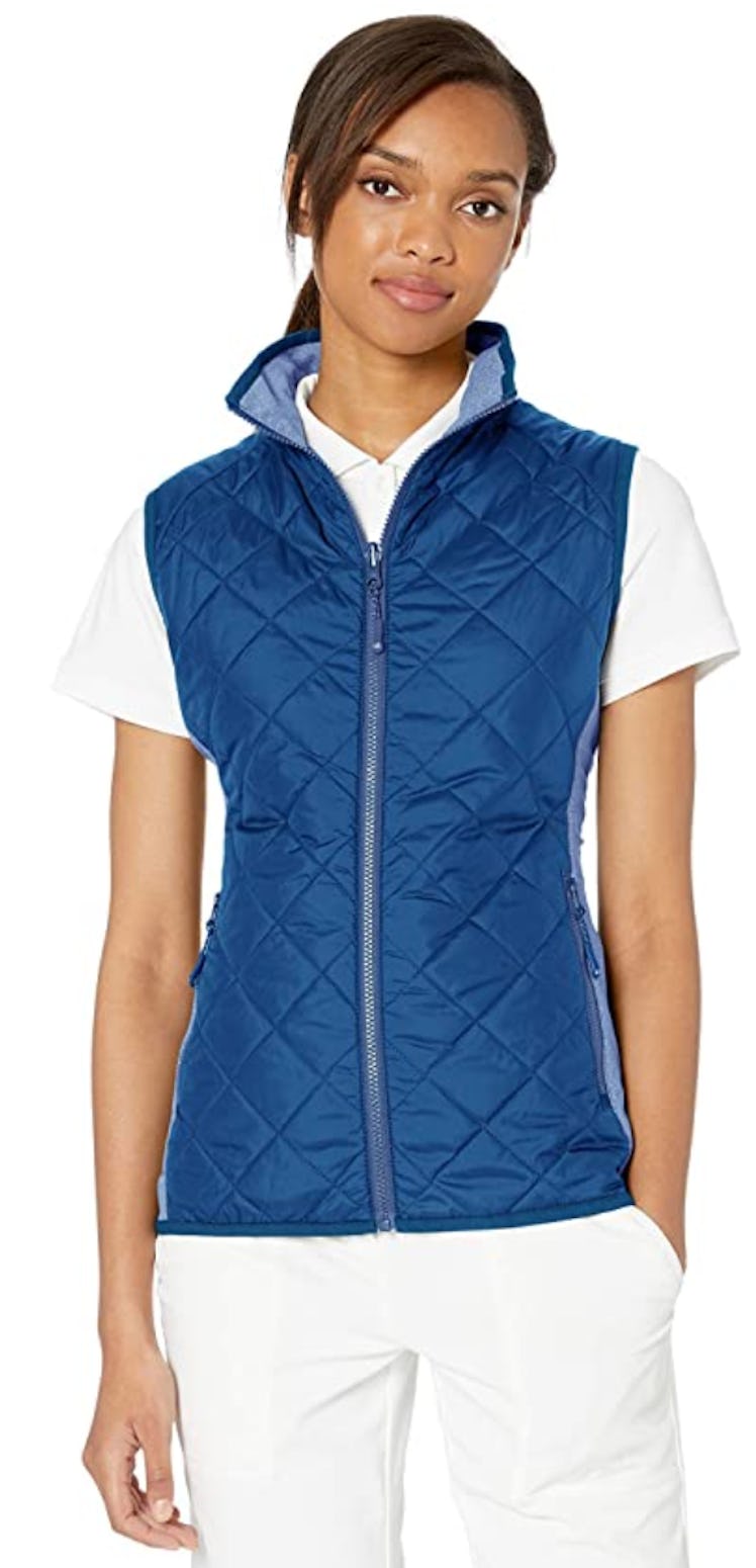 Cutter & Buck Tour Blue Quilted Vest