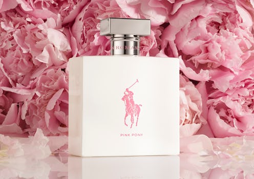 Ralph Lauren ROMANCE Pink Pony Edition campaign imagery.