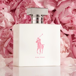 Ralph Lauren ROMANCE Pink Pony Edition campaign imagery.