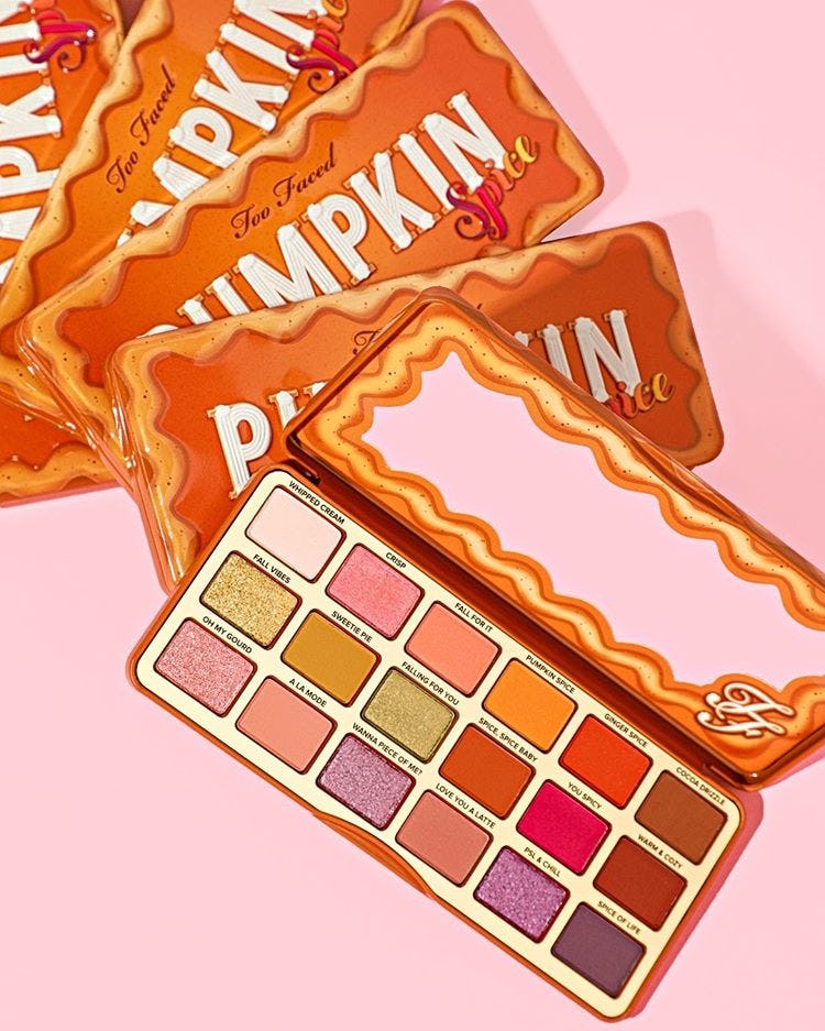 Too Faced Pumpkin Spice Eyeshadow Palette