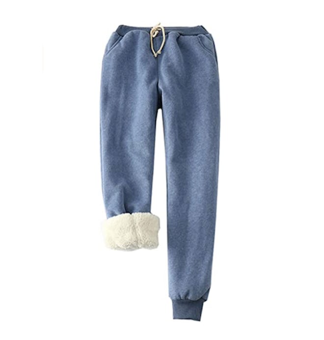 Flygo Women's Winter Warm Fleece Joggers