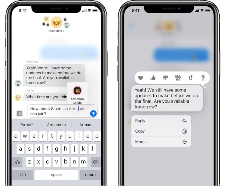 Why don't I have iOS 14's mentions in Messages? Here's what you need to know.