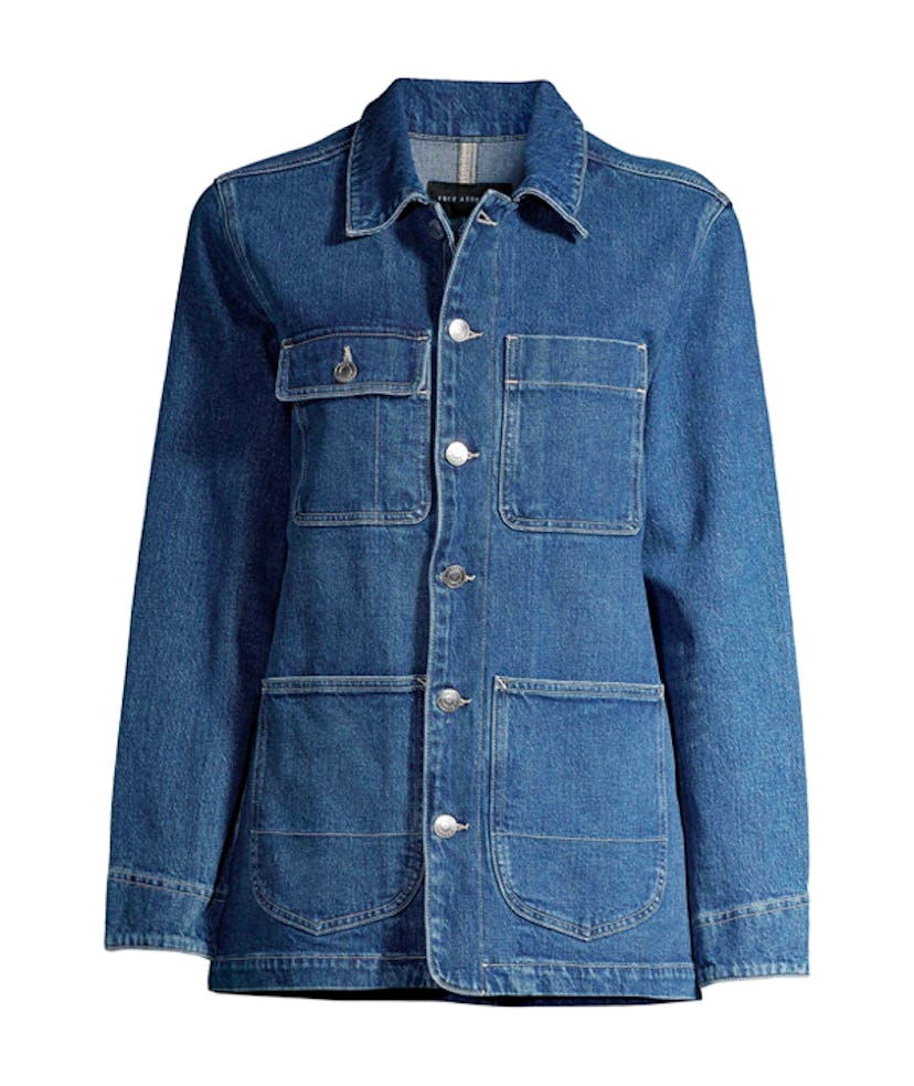 Oversized Denim Barn Jacket