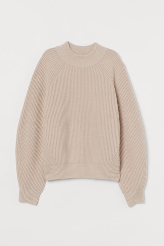 Rib-Knit Sweater 