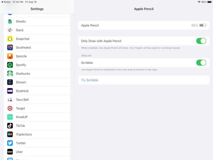 These iPadOS 14 Apple Pencil Features Include Transcribing Handwriting ...