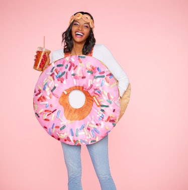 Adult Dunkin' Strawberry Frosted Donut Costume