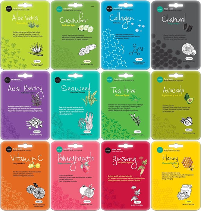 Celavi Collagen Facial Face Masks
