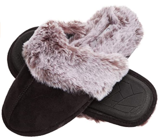 Jessica Simpson Faux Fur House Slippers