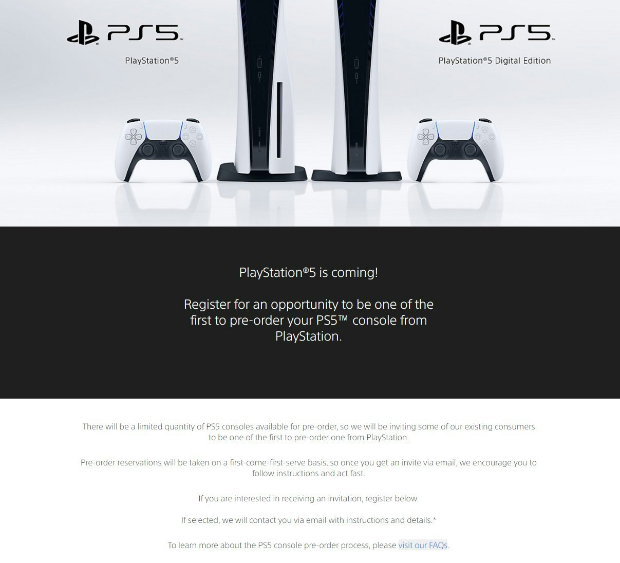 latest ps5 pre order news