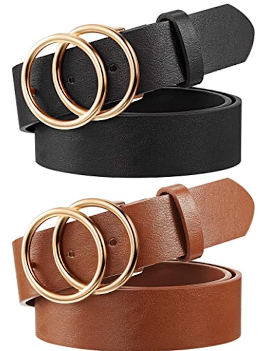 Syhood Faux Leather Waist Belts