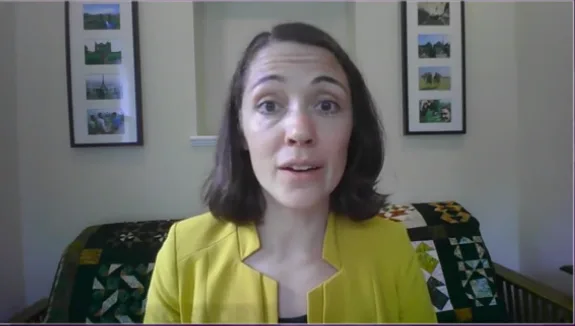 A mom working from home shared both sides of her CNN interview and is being applauded for her honest...