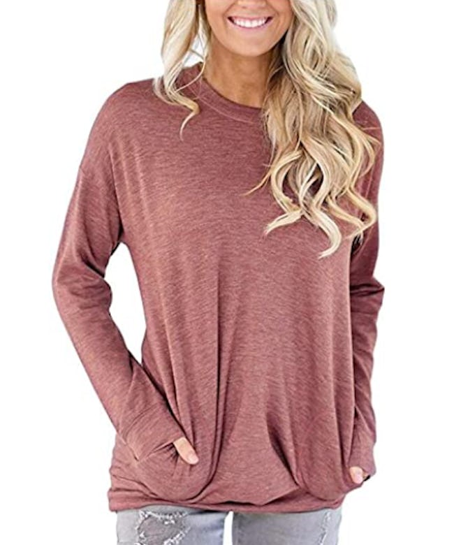 onlypuff Casual Loose Fit Tunic