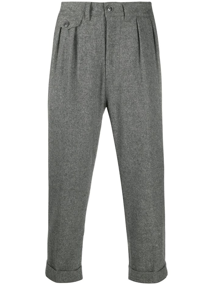 Barbor Pleat-Detail Trousers